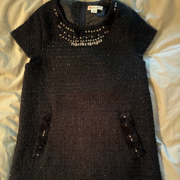 Crewcuts jeweled black dress - Picture 1 of 4